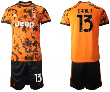 Men 2020-2021 club Juventus Second away 13 orange Soccer Jerseys