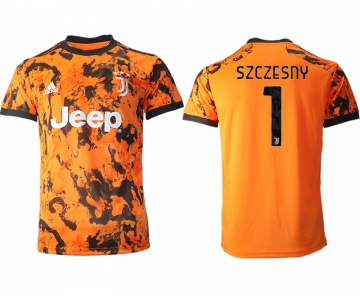 Men 2020-2021 club Juventus Second away aaa version 1 orange Soccer Jerseys