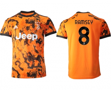 Men 2020-2021 club Juventus Second away aaa version 8 orange Soccer Jerseys