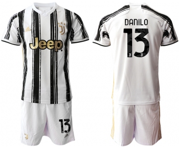 Men 2020-2021 club Juventus home 13 white black Soccer Jerseys