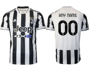 Men 2021-2022 Club Juventus home aaa version white customized Adidas Soccer Jersey
