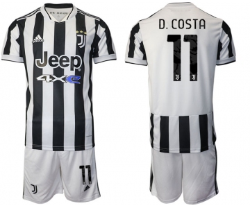 Men 2021-2022 Club Juventus home white 11 Adidas Soccer Jerseys