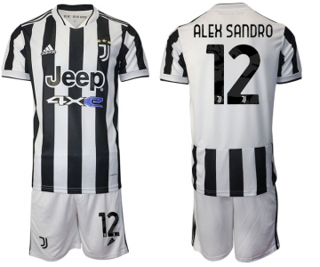 Men 2021-2022 Club Juventus home white 12 Adidas Soccer Jerseys