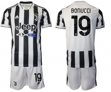 Men 2021-2022 Club Juventus home white 19 Adidas Soccer Jerseys