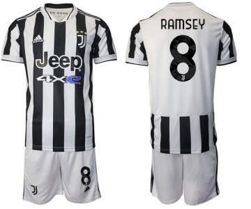 Men 2021-2022 Club Juventus home white 8 Adidas Soccer Jerseys