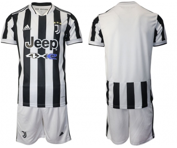 Men 2021-2022 Club Juventus home white blank Adidas Soccer Jerseys