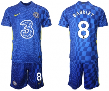 Men 2021-2022 Club Chelsea FC home blue 8 Nike Soccer Jerseys