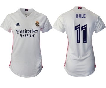 Women 2020-2021 Real Madrid home aaa version 11 white Soccer Jerseys1