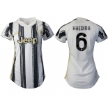 Women 2020-2021 Juventus home aaa version 6 white Soccer Jerseys