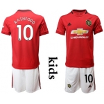 2019-20 Manchester United 10 RASHFORD Youth Home Soccer Jersey