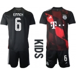 2021 Bayern Munich away youth 6 soccer jerseys
