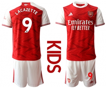 Youth 2020-2021 club Arsenal home 9 red Soccer Jerseys