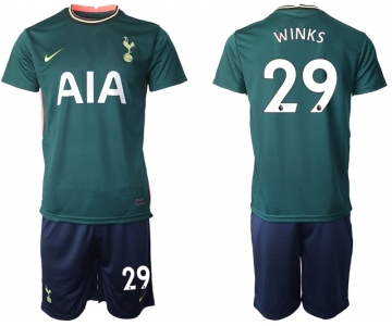 Men 2020-2021 club Tottenham away 29 green Soccer Jerseys