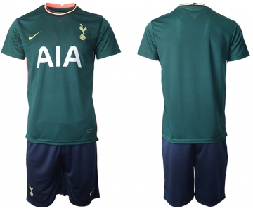 Men 2020-2021 club Tottenham away blank green Soccer Jerseys