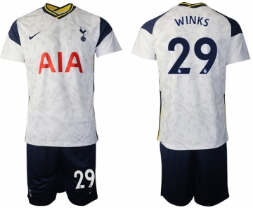 Men 2020-2021 club Tottenham home 29 white Soccer Jerseys