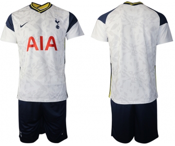 Men 2020-2021 club Tottenham home blank white Soccer Jerseys