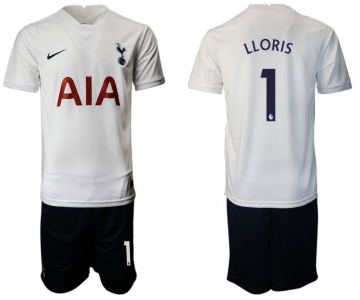 Men 2021-2022 Club Tottenham home white 1 Nike Soccer Jersey
