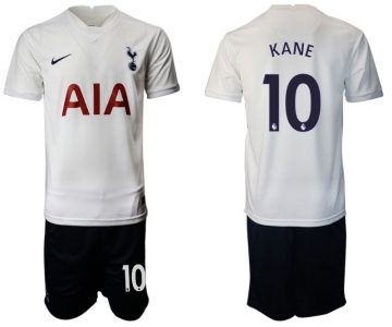 Men 2021-2022 Club Tottenham home white 10 Nike Soccer Jersey