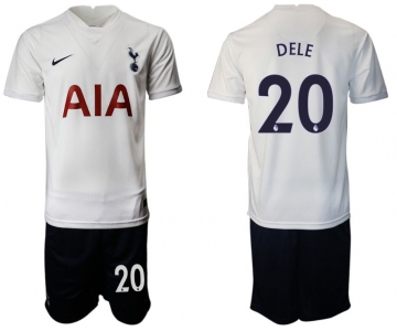 Men 2021-2022 Club Tottenham home white 20 Nike Soccer Jersey