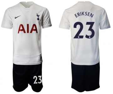 Men 2021-2022 Club Tottenham home white 23 Nike Soccer Jersey