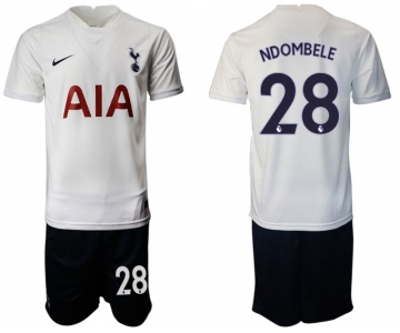 Men 2021-2022 Club Tottenham home white 28 Nike Soccer Jersey