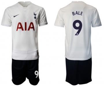 Men 2021-2022 Club Tottenham home white 9 Nike Soccer Jersey