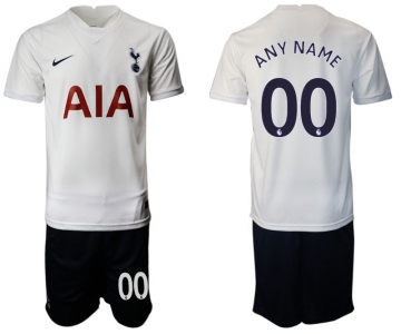 Men 2021-2022 Club Tottenham home white customized Nike Soccer Jersey