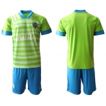 Men 2020-2021 club Seattle Sounders home blank green Soccer Jerseys