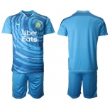 Men 2021 Olympique de Marseille away soccer jerseys