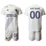 Men 2020-2021 club Los Angeles Galaxy home customized white Soccer Jerseys