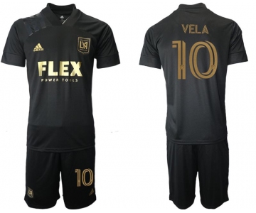 Men 2021-2022 Club Los Angeles FC home black 10 Adidas Soccer Jersey