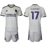 Men 2022-2023 Club Los Angeles Galaxy home white 17 Adidas Soccer Jersey