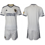 Men 2022-2023 Club Los Angeles Galaxy home white blank Adidas Soccer Jersey