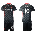 Men 2020-2021 club Liverpool Second away 10 black Soccer Jerseys