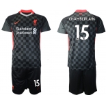 Men 2020-2021 club Liverpool Second away 15 black Soccer Jerseys