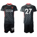 Men 2020-2021 club Liverpool Second away 27 black Soccer Jerseys