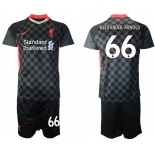 Men 2020-2021 club Liverpool Second away 66 black Soccer Jerseys