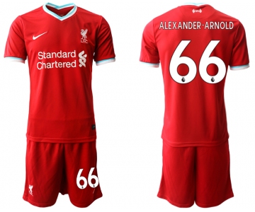 Men 2020-2021 club Liverpool home 66 red Soccer Jerseys