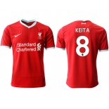 Men 2020-2021 club Liverpool home aaa version 8 red Soccer Jerseys