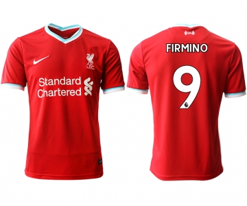 Men 2020-2021 club Liverpool home aaa version 9 red Soccer Jerseys