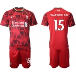 Men 2021-2022 Club Liverpool home red 15 Nike Soccer Jersey