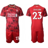 Men 2021-2022 Club Liverpool home red 23 Nike Soccer Jersey