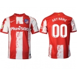 Men 2021-2022 Club Atletico Madrid home aaa version red customized Nike Soccer Jersey