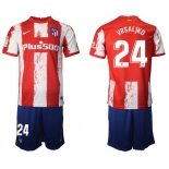 Men 2021-2022 Club Atletico Madrid home red 24 Nike Soccer Jersey