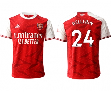 Men 2020-2021 club Arsenal home aaa version 24 red Soccer Jerseys