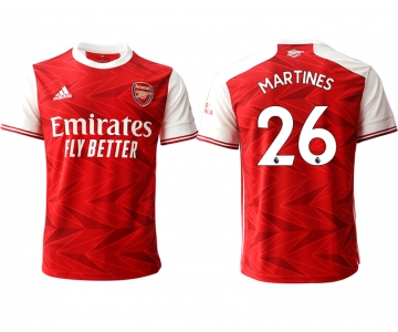 Men 2020-2021 club Arsenal home aaa version 26 red Soccer Jerseys