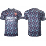 Men 2021-2022 Club Arsenal Second away aaa version blue blank Soccer Jersey
