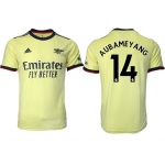 Men 2021-2022 Club Arsenal away aaa version green 14 Soccer Jerseys