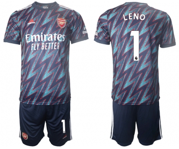 Men 2021-2022 Club Arsenal away blue 1 Soccer Jersey