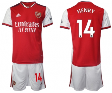 Men 2021-2022 Club Arsenal home red 14 Soccer Jerseys
